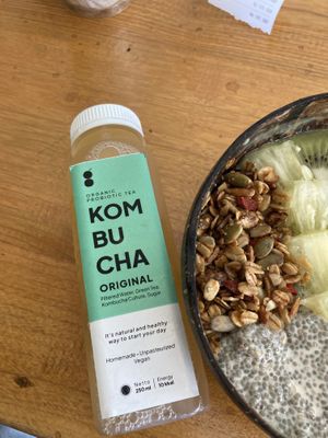 Kombucha. Delicious  at GreenSmoothie Factory in Medan