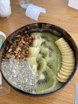 Soursopharia. Thick and creamy  at GreenSmoothie Factory in Medan