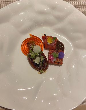 Preserved watermelon   at Yuan 圓 in Hong Kong Island