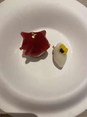 Vegan cake   at Yuan 圓 in Hong Kong Island