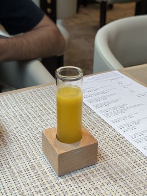 Welcome drink  at Yuan 圓 in Hong Kong Island