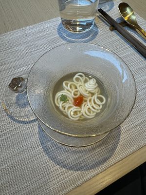Tofu noodlees  at Yuan 圓 in Hong Kong Island