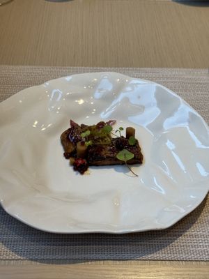 Beancurd, seaweed  at Yuan 圓 in Hong Kong Island