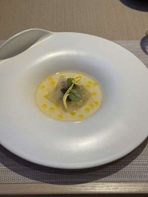 Summer squash  at Yuan 圓 in Hong Kong Island