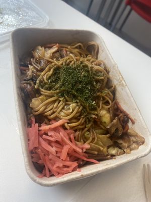 Yakisoba aux légumes (végane) #Veganuary at Maison Kanazawa in Nancy