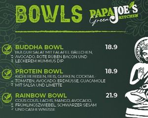 Rainbow is NOT vegan at Papa Joe's in Schladming