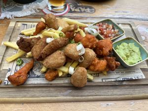 Vegan finger food  at Papa Joe's in Schladming