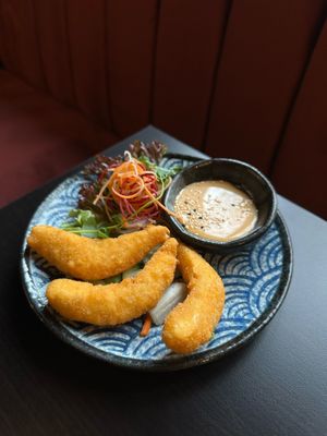 KEEP IT SHRIMPLE - our vegan tempura shrimps are most amazing enjoyed with our wasabi lime dip.  at IV in Berlin