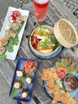 Take a look at our variety of tapas. We are experimenting with exotic ingredients to create modern fusion tapas, which you have never seen before. at IV in Berlin