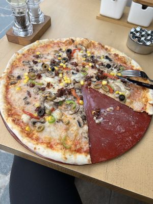   at Franco's Pizza in Antalya