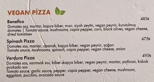  at Franco's Pizza in Antalya