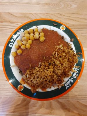 Koshary (small) #Veganuary at Koshary El Tahir in London