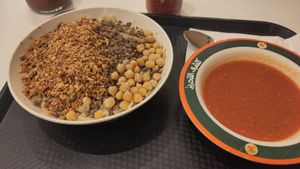 LARGE koshary at Koshary El Tahir in London