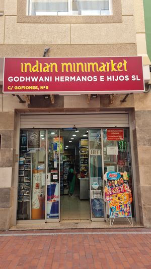 Entrance at Godhwani in Gran Canaria