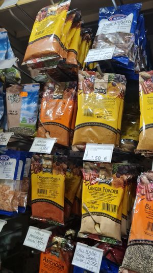 Insane spice selection at Godhwani in Gran Canaria