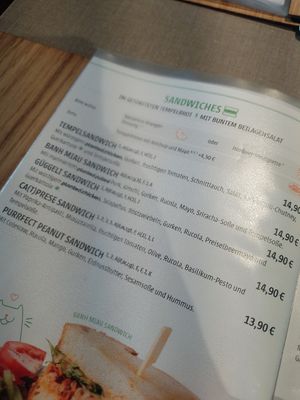 Sandwich menü at Katzentempel - Bremen in Bremen