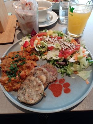 Gulasch mit Knödel at Katzentempel - Bremen in Bremen