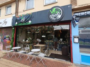 Exterior at Vital Foodz in East London