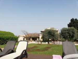 View from the pool at La Casa di Melo - Organic Farm in Siracusa