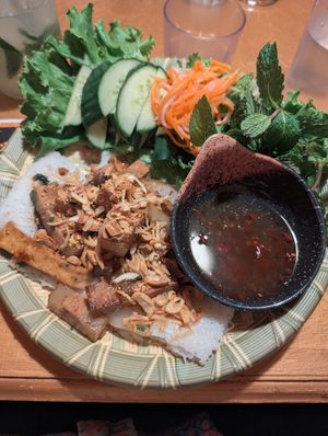 Vermicelli dish (SP2) at Thien Tam in Toronto