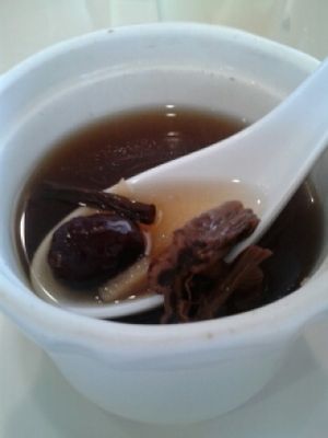 Good health soup :) at Bodhi Veggie Cuisine in Rosemead