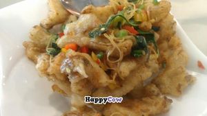 Fried mushroom at Bodhi Veggie Cuisine in Rosemead