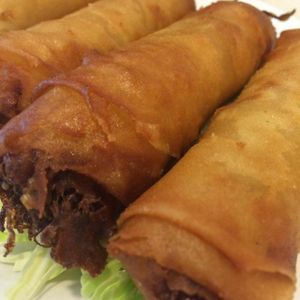 'egg' roll at Bodhi Veggie Cuisine in Rosemead