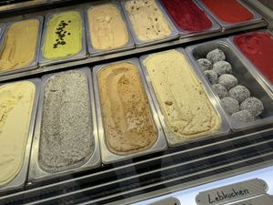 inside  at Eis Greissler in Vienna