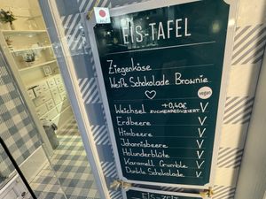 all vegan  at Eis Greissler in Vienna