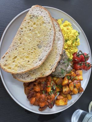 Full english  at Rise Bakehouse in Stockton On Tees