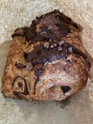 Pain au chocolat  at Rise Bakehouse in Stockton On Tees