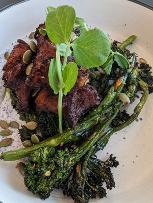 fritters at For Change Cafe in Bellfield