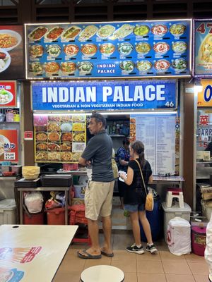   at Indian Palace   in Central Singapore