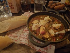 Don't sleep on the okra gumbo! at Hickory's Smokehouse - Rhos-on-Sea in Conwy