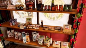 Some provisions  at Verde y Rebelde in Punta Arenas