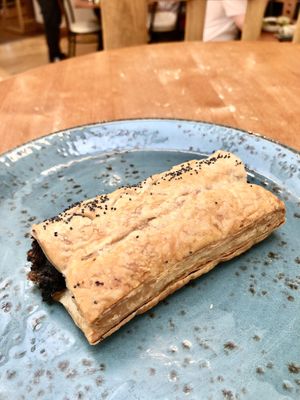 Sausage roll  at Camphill in Holywood