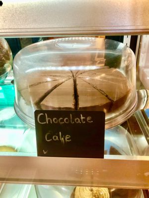 Chocolate cake   at Camphill in Holywood