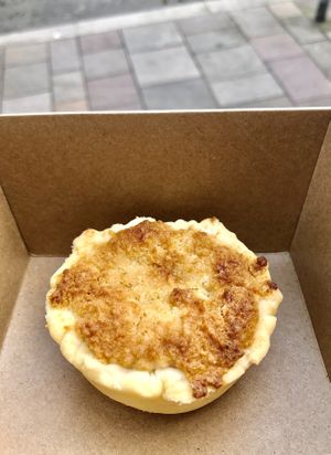 Bakewell tart  at Camphill in Holywood