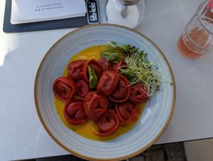 Vegane Pelmeni at Cafe Grün in Preetz