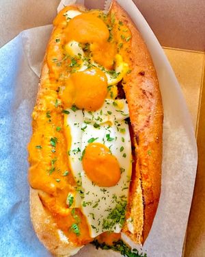 Italian vegan meatballs inside 🇮🇹 at Mama Chea Cafe in Davie