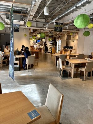 Indoor Seating   at MuSuBu in Tokyo