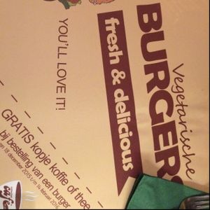 new burger menu's  at Cafe de Plak in Nijmegen