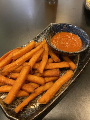 Sweet Potato sticks   at An Lac in Flensburg