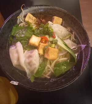 Gyoza Noodle Soup at An Lac in Flensburg
