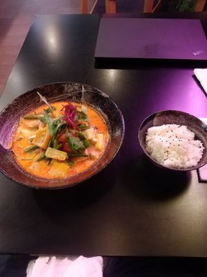 Golden curry at An Lac in Flensburg