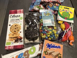 Vegan cookies and candies  at Veggie4U in The Hague