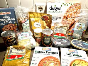 Our Veggie4U haul.  at Veggie4U in The Hague