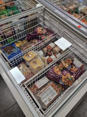 Fridge at Veggie4U in The Hague