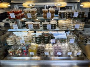 Salad bar  at Grilko in Wokingham