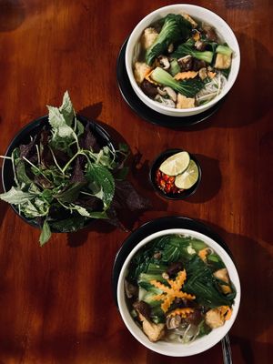 Pho 🍜   at Hong Hoai's Restaurant in Hanoi